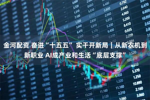 金河配资 奋进“十五五” 实干开新局｜从新农机到新职业 AI成产业和生活“底层支撑”